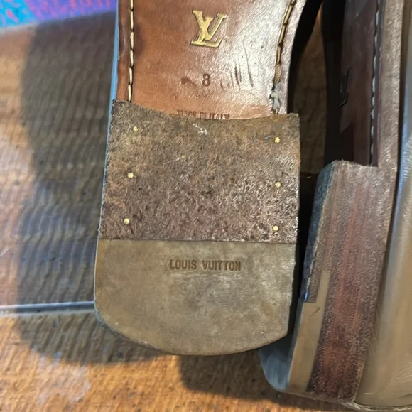 Louis Vuitton classic Men's Tan Loafers